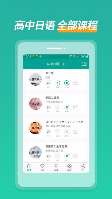 高中日语口语秀通用版(2)