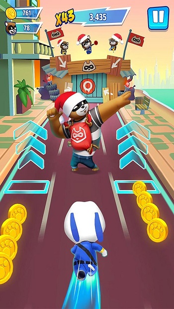 汤姆猫英雄跑酷免费原版图3