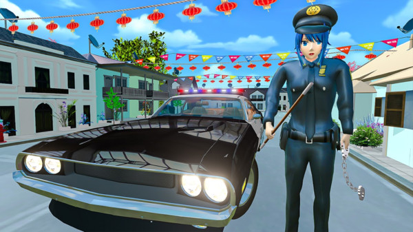 动漫女孩警察手机正版图1