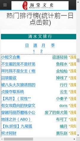 海棠文化文学城手机最新版(2)