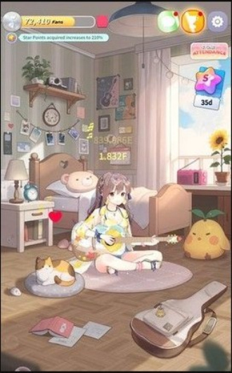 吉他少女手游版图2