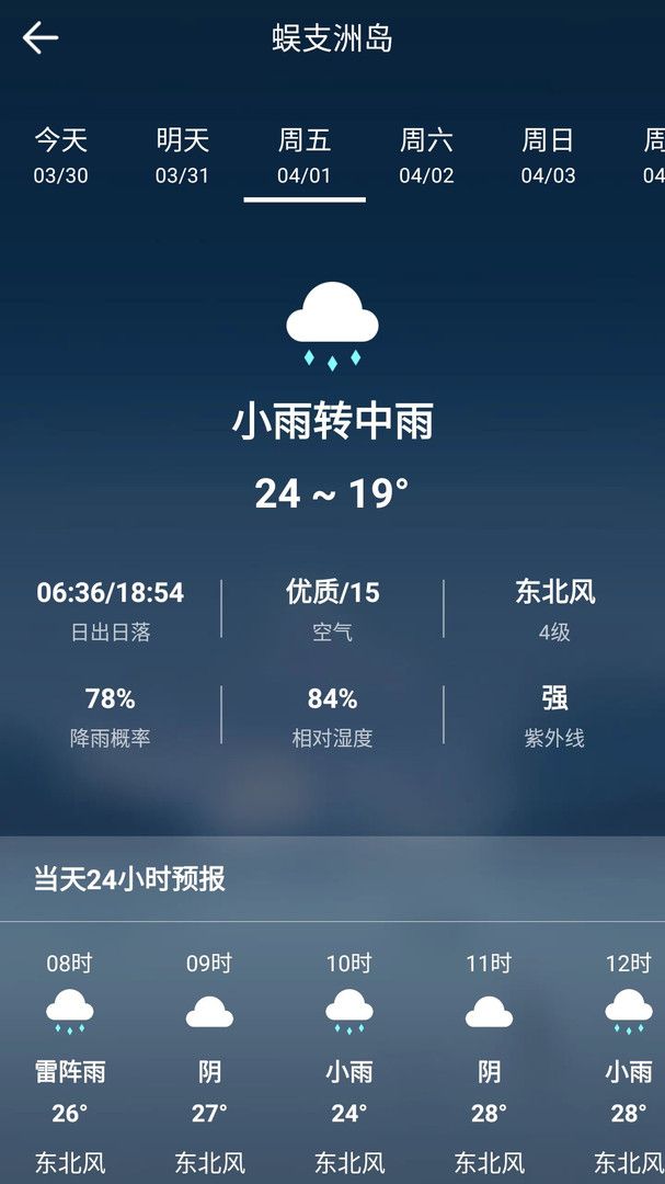 知趣天气官方最新版图2