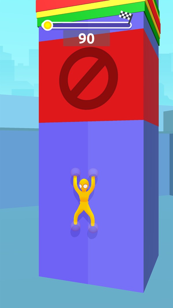 贴墙攀登者正版图2