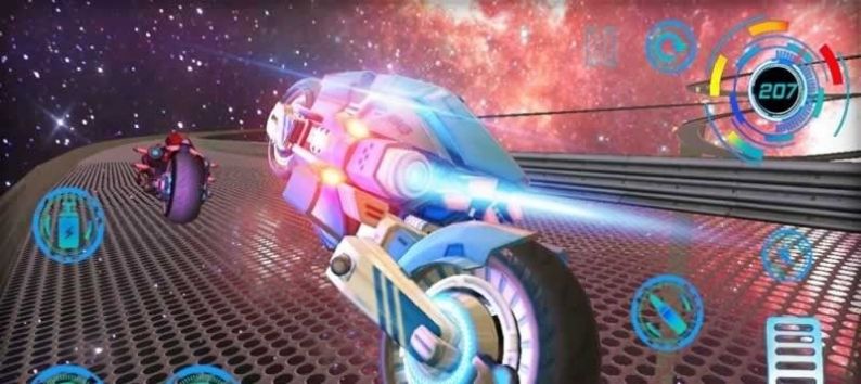 科幻星际摩托手游无广告版图2